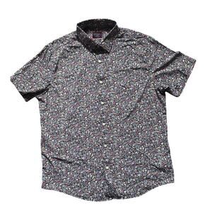 UNTUCKit Mens/Teen Black Floral Button-Down Collar Shirt Size XL Sportswear